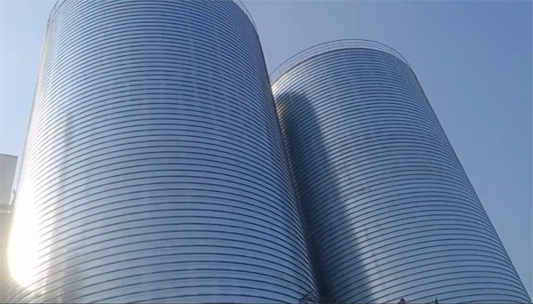 绥江2座混凝土高架卷板仓